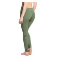 Beliebte fabrikgewohnte hochwertige Leggings Armee Grüne Frauen Sport Leggings Yogahosen